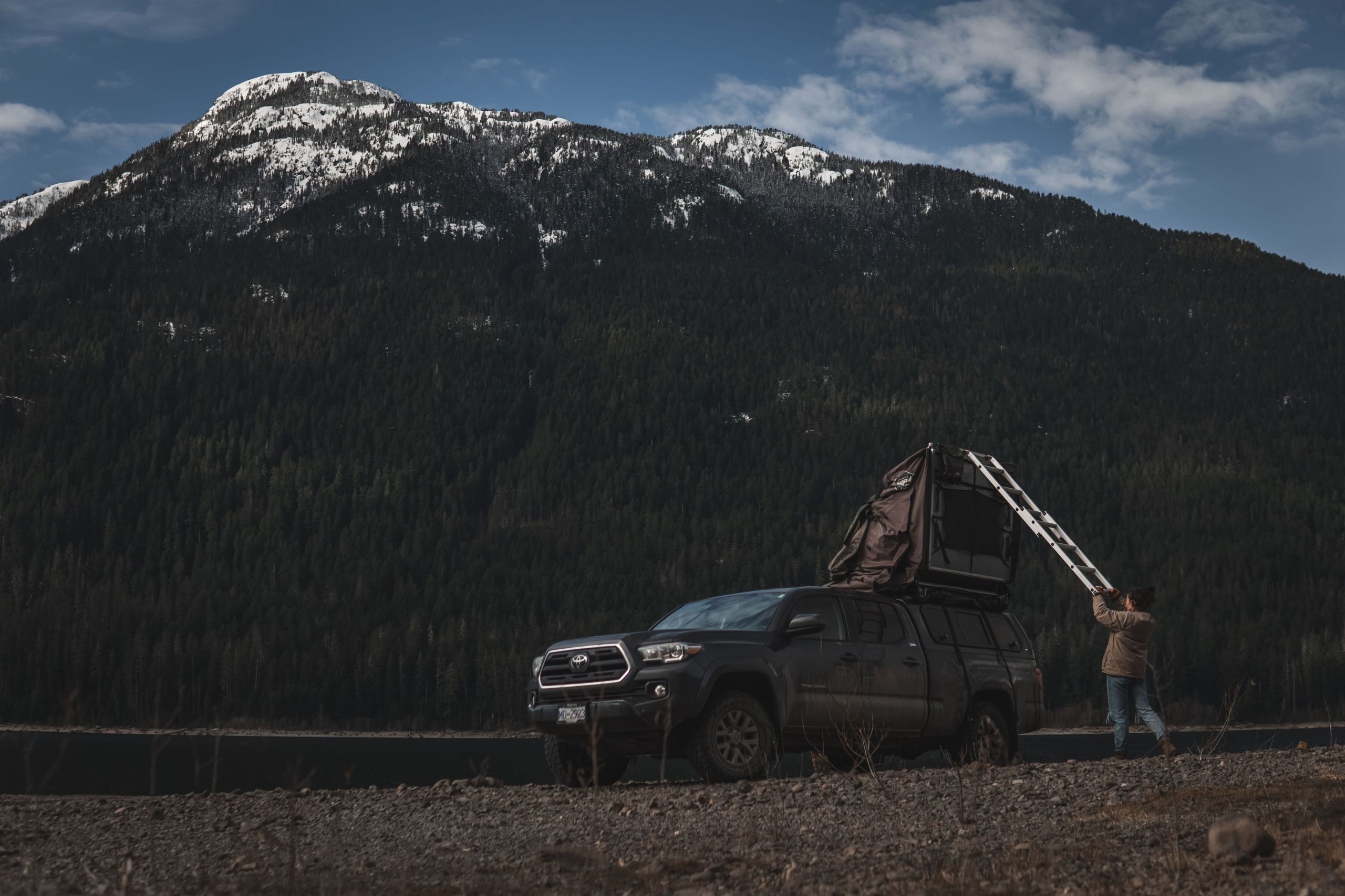 Overlanding in Strathcona, BC