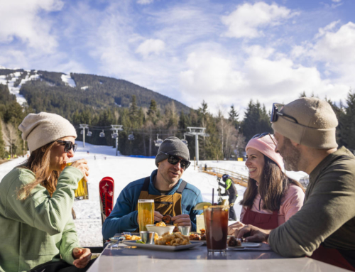Skiing and Camping at Whistler in April